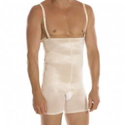 Male, Pants, Mid thigh leg, Underbust, Normal Support, Zip, Open crotch